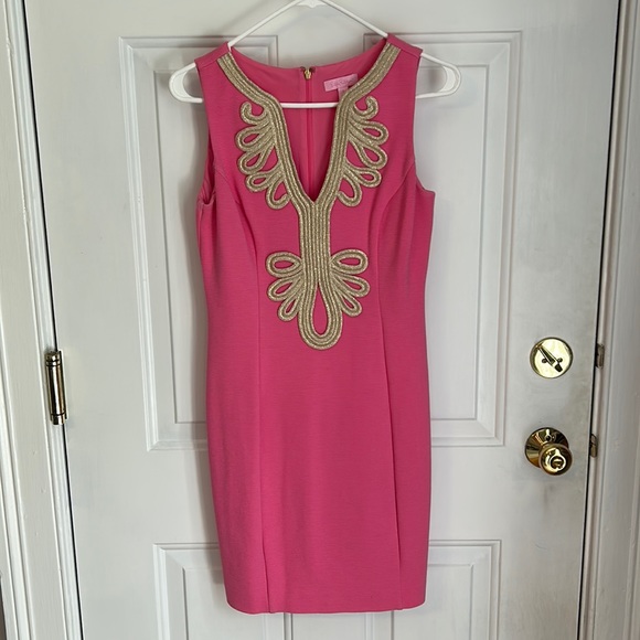 Lilly Pulitzer Stretch Janice Shift Dress - S - Picture 2 of 5